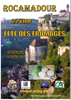 22ème fête des fromages à Rocamadour juin 2011