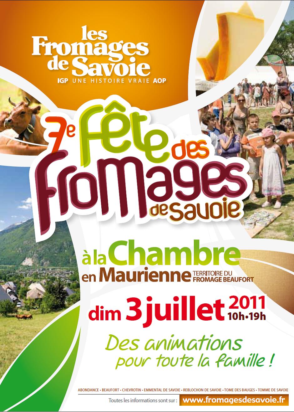 7ème fête des fromages de Savoie juillet 2011