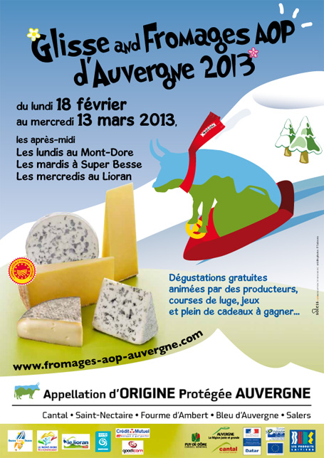 5ème Challenge Glisse and Fromages AOP d'Auvergne février-mars 2013