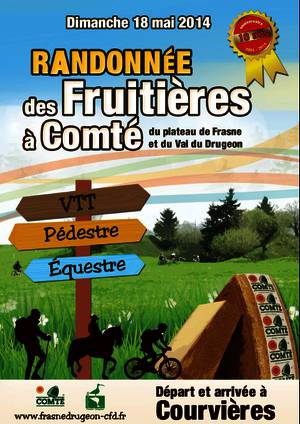 11ème Randonnée des Fruitières à Comté du plateau de Frasne et du val du Drugeon, à Courvières (25)