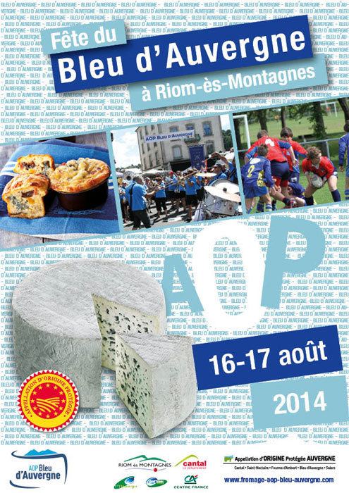 17ème Fête du Bleu d'Auvergne à Riom-es-Montagnes Aout 2014
