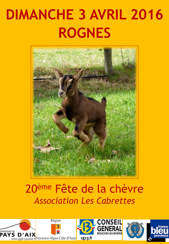 20ème fête de la chèvre à Rognes (13) - Avril 2016