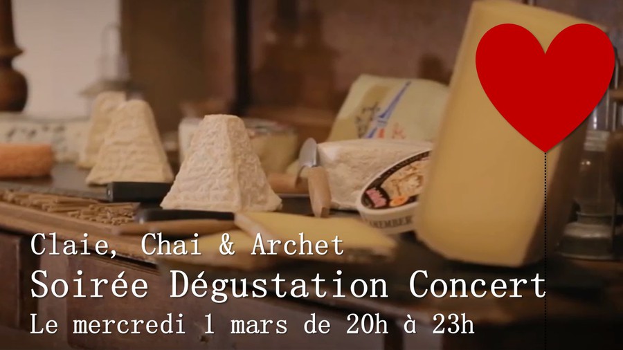 Soirée dégustation concert à Paris (75) - Avril 2017