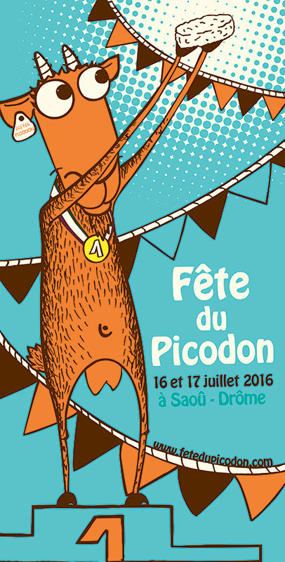 44ème fête du Picodon à Saoû (26) - Juillet 2016