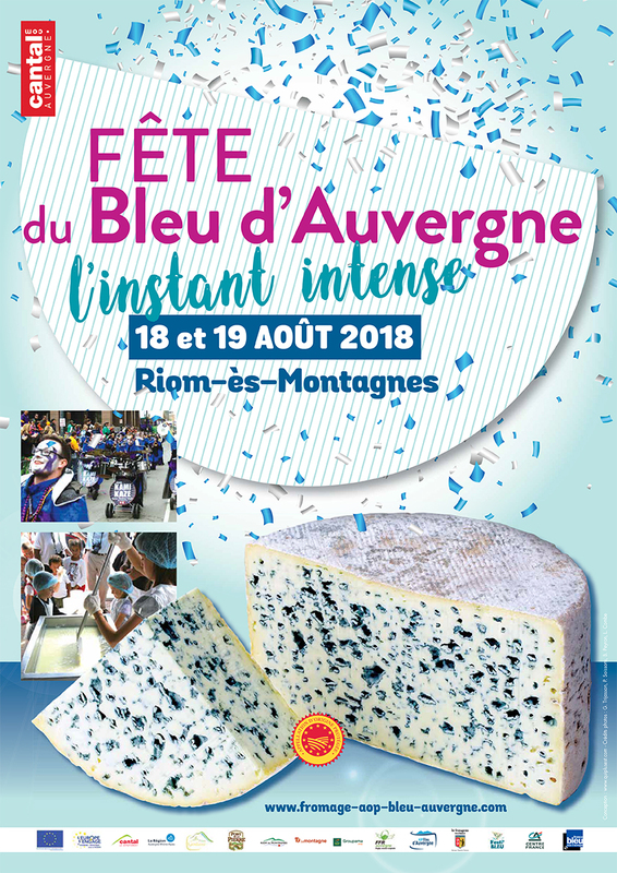 21ème Fête du Bleu d'Auvergne à Riom-es-Montagnes (15) - Aout 2018