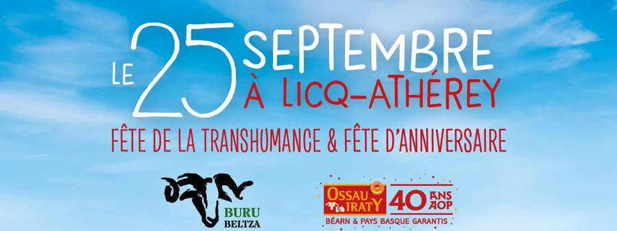 40 ans de l'AOP Ossau-Iraty et fête de la transhumance à Licq-Athérey