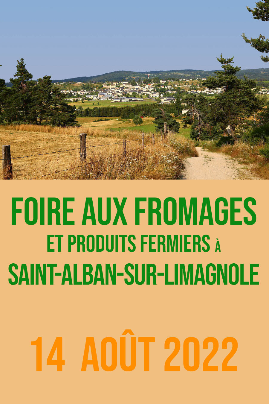 Foire aux Fromages et Produits Fermiers à Saint-Alban-sur-Limagnole
