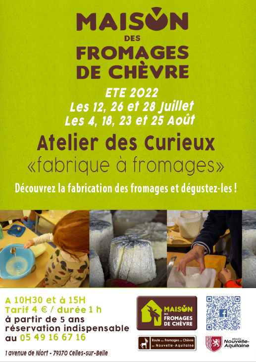 Atelier des Curieux « Fabrique à fromages » à Celles Sur Belle