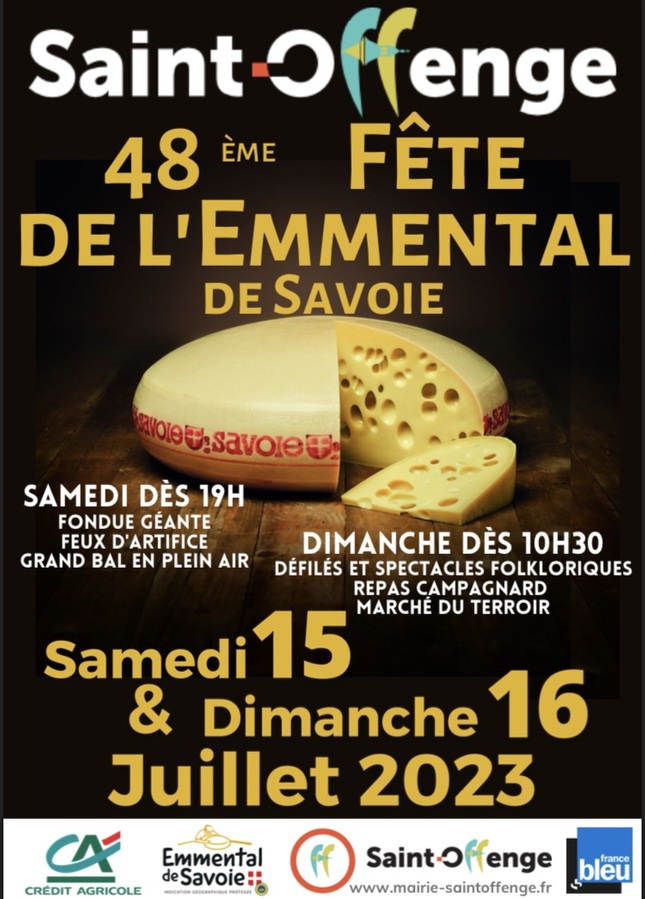 48e Fête de l'Emmental de Savoie à Saint-Offenge