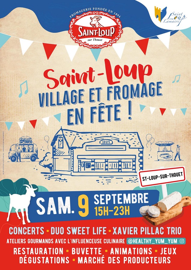 Village et Fromage en fête à Saint-Loup-Lamarié