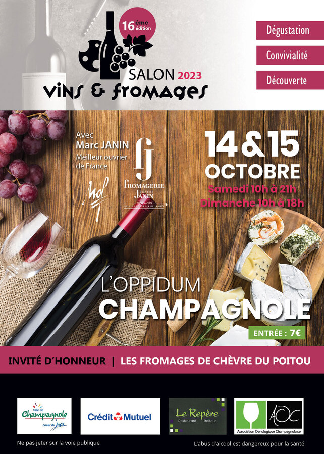 16ème édition du salon des Fromages et vins de France à Champagnole