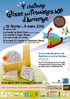 4ème Challenge Glisse and Fromages AOP d'Auvergne mars 2012