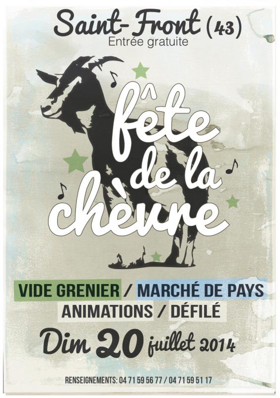 Fête de la chèvre à Saint-Front - Juillet 2014