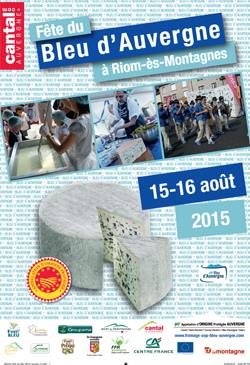 17ème Fête du Bleu d'Auvergne à Riom-es-Montagnes (15) - Aout 2015