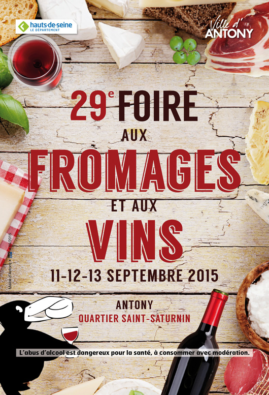 29ème Foire aux Fromages et aux Vins à Antony (92) - Septembre 2015
