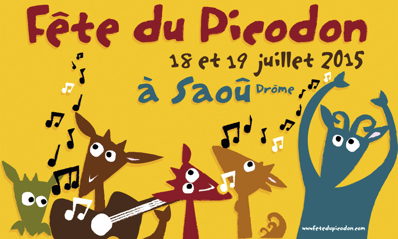 43ème fête du Picodon à Saoû - Juillet 2015