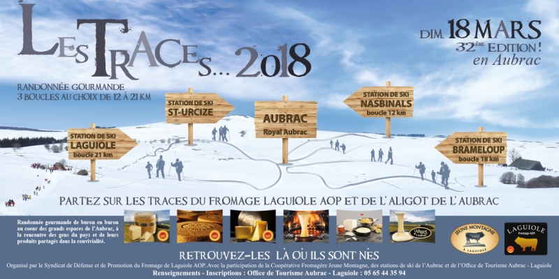 Les Traces du Fromage de Laguiole 32ème édition - Mars 2018