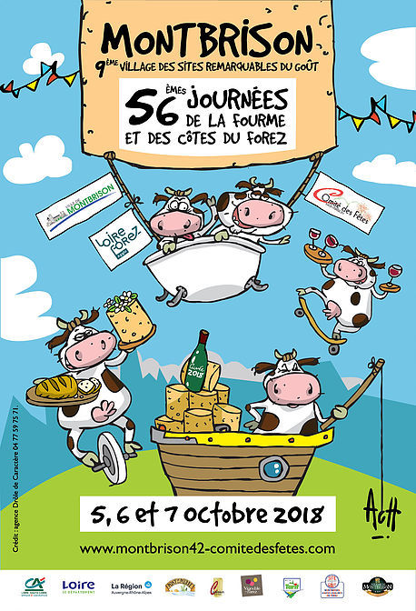 56èmes Journées de la Fourme de Montbrison et des Côtes du Forez (42) - Octobre 2018