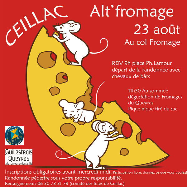 Alt'Fromage au Col Fromage à Ceillac (05) - Août 2018