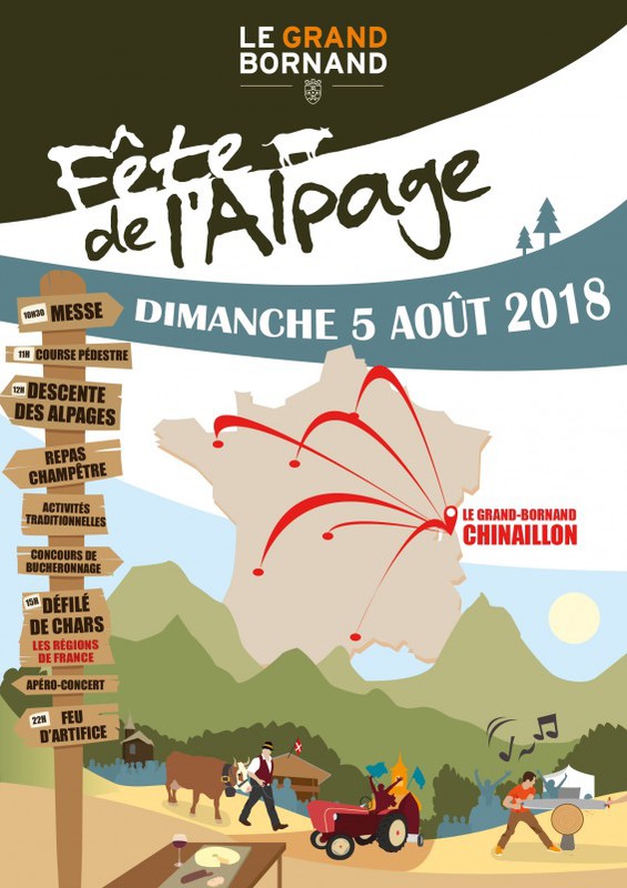 Fête de l'Alpage au Grand-Bornand (74) - Août 2018