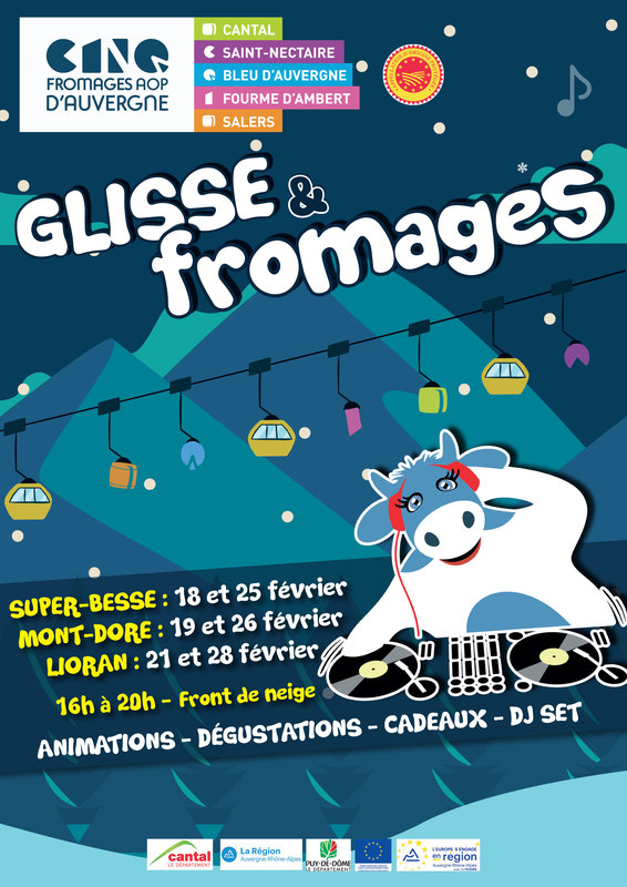Challenge Glisse and Fromages AOP d'Auvergne - LE LIORAN