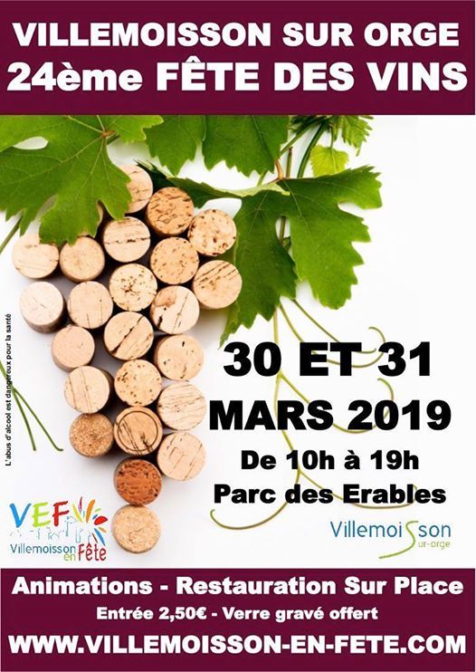 24ème Fête des vins et fromages à Villemoisson-sur-Orge (91)