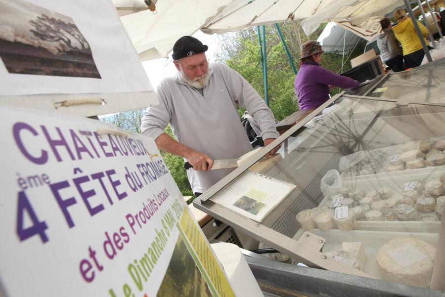 7ème fête du fromage et des produits locaux à Châteauvieux