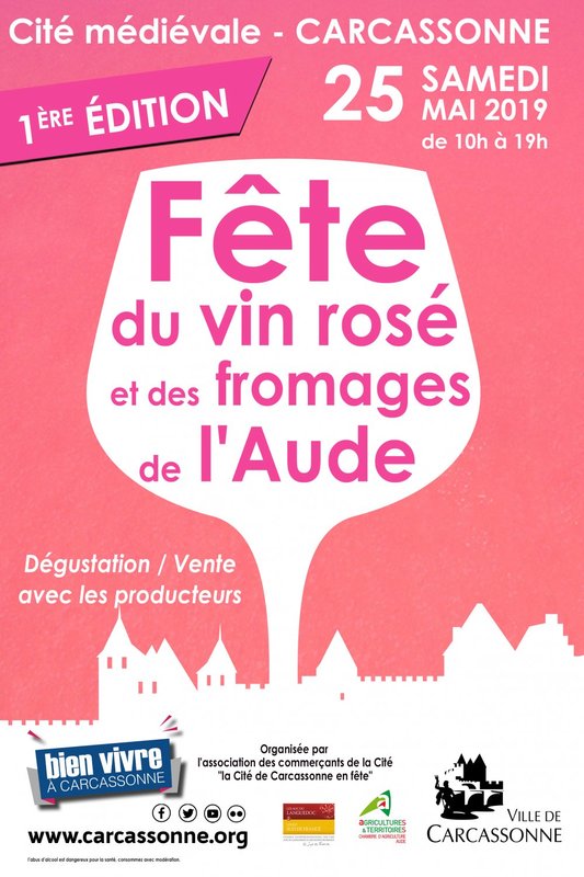 Fête du vin et des fromages de l'Aude à Carcassonne