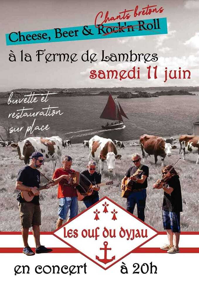 Cheese, Beer & Chants Bretons à la Ferme des Lambres à Saint-Nectaire
