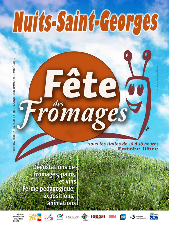 La fête des fromages de Bourgogne Franche-Comté à Nuits-Saint-Georges