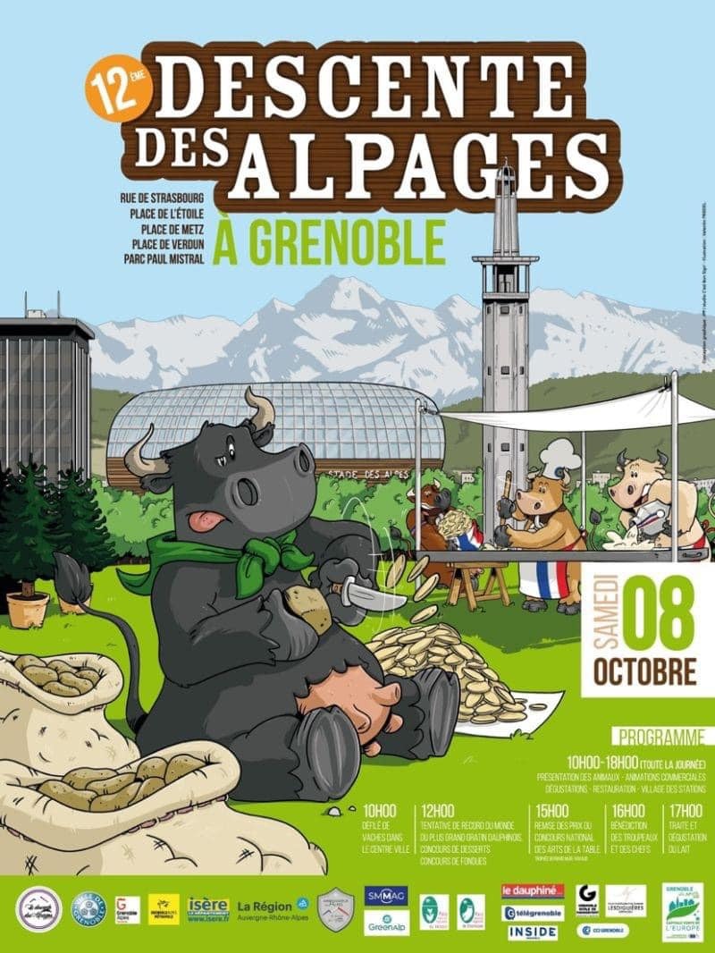 12ème Descente des Alpages à Grenoble