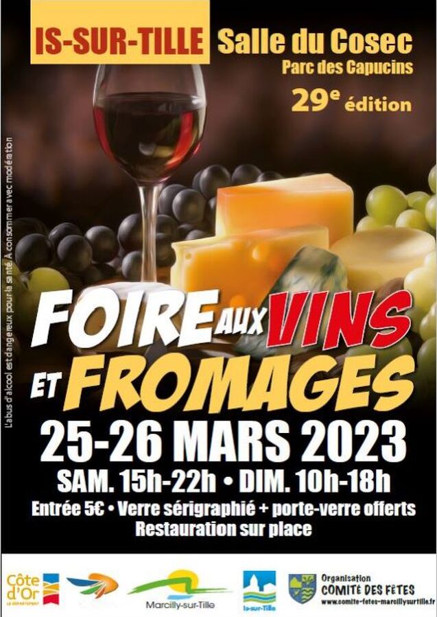29ème foire aux vins et aux fromages à Is-sur-Tille