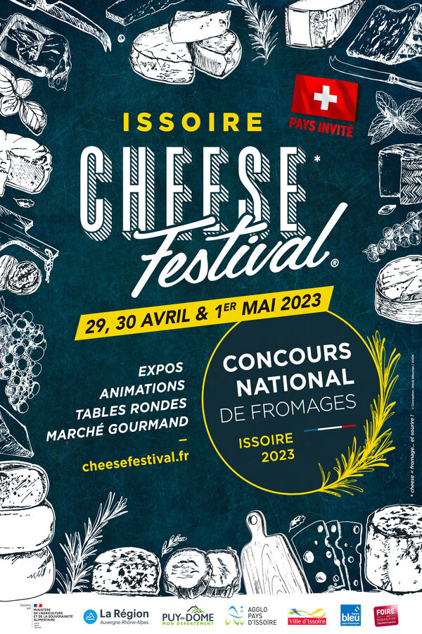 Le Cheese Festival et le concours national de fromages à Issoire