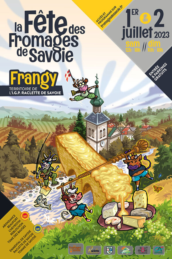 18ème édition de la fête des fromages de Savoie à Frangy