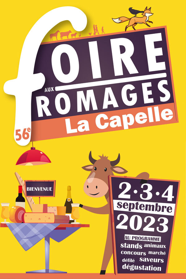56ème Foire aux fromages à La Capelle
