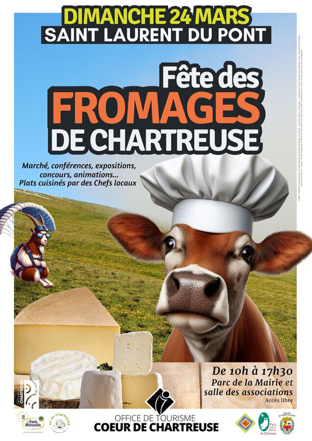 1ère fête des fromages de Chartreuse à Saint Laurent du Pont