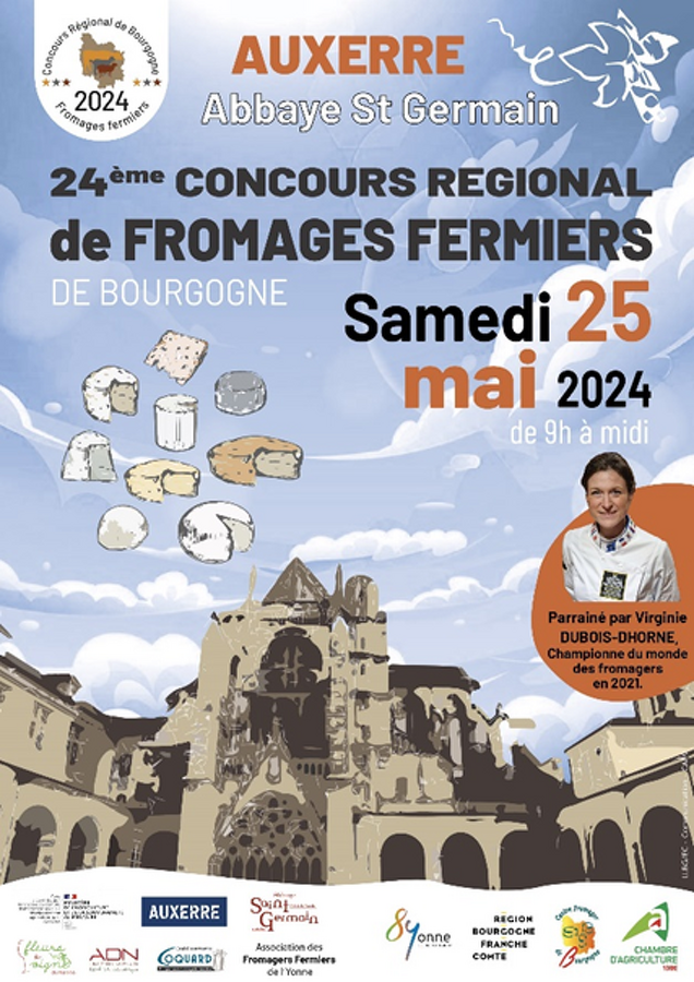 24e édition du Concours Régional de Fromages Fermiers de Bourgogne 