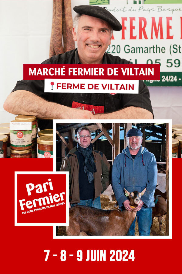 Pari Fermier - Le Marché Fermier de la Ferme de Viltain à Jouy-en-Josas