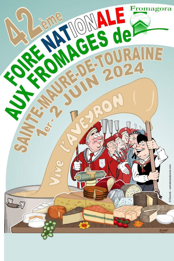 42ème Foire aux fromages et de la gastronomie de Sainte Maure de Touraine