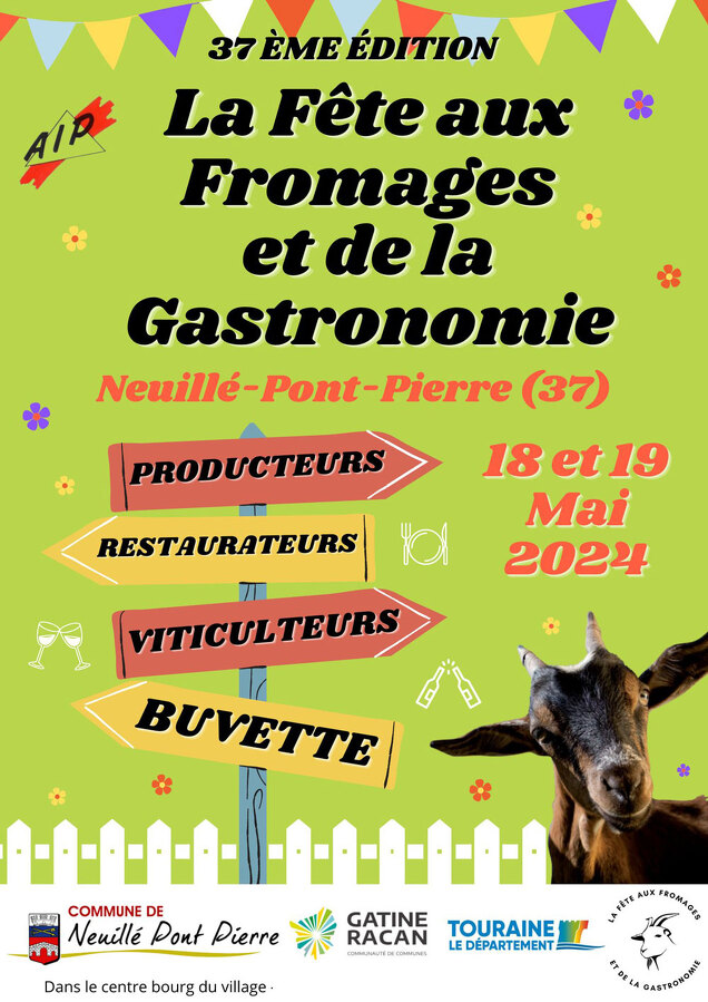 Fête des fromages et de la gastronomie de Neuillé-Pont-Pierre